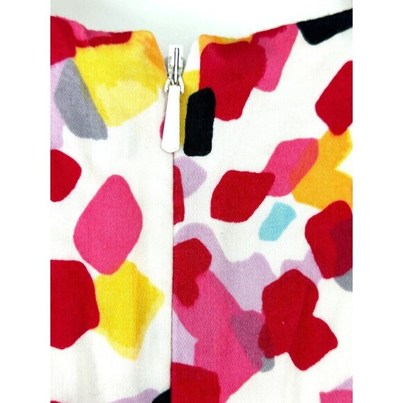 Hanna Andersson Paint Splatter Size 120 US Sz 6 7 Girls Dress Colorful Cotton R2 - Picture 6 of 12